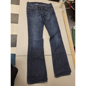 Lucky Brand Lola Bootcut Jeans Womens Size 10 30‎ USA Denim Dark Wash Classic